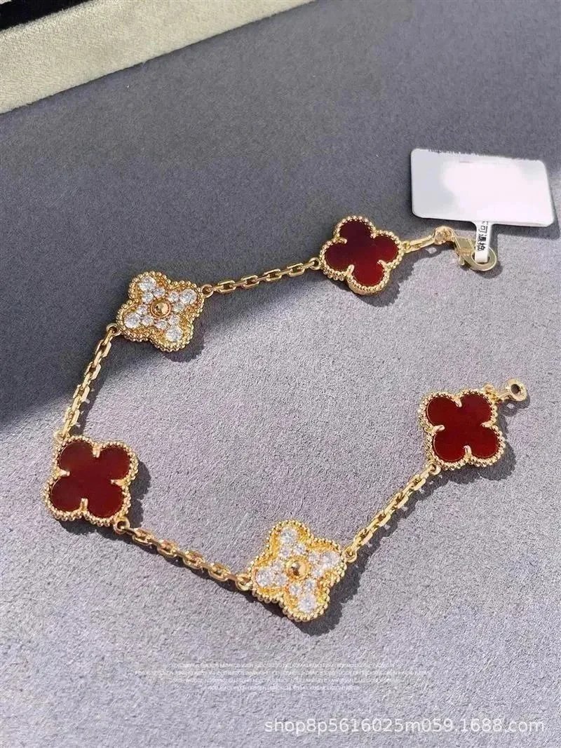 Diamond Rose Gold Red Agate Full